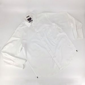 Black Brown French Cuff Classic Fit Dress Shirt